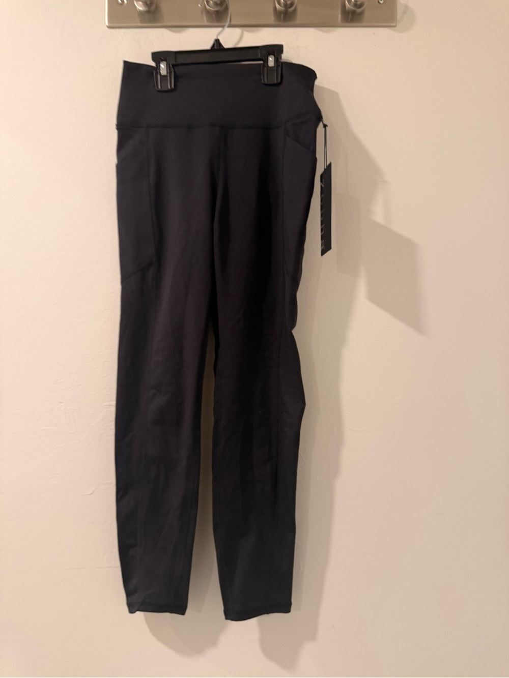 Zobha Black High-Waist Performance Leggings